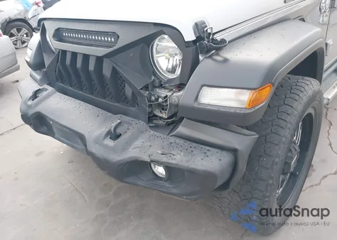 2018 Jeep Wrangler Unlimited Sport 4X4 from USA, damaged, VIN 1C4HJXDG7JW152372